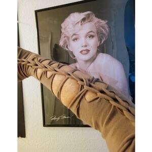 Upcycled Custom Cut & Braided Slit Weave Half Sleeves Festival Rave Spin Wear